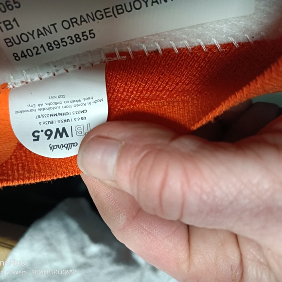 Allbirds Bright orange tree breezers size 6.5 - Picture 7 of 16